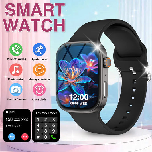 Smart Watch Bluetooth Call Message Display Fitness Monitoring Bracelet Suitable for Android iPhone