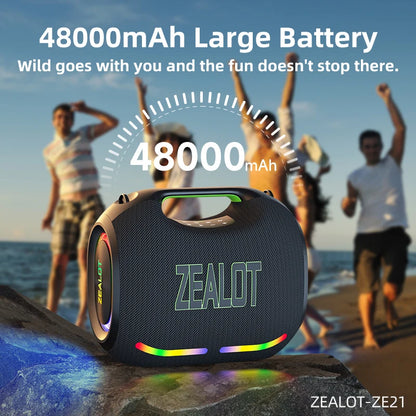 250W Big Power Wireless TWS Subwoofer Bluetooth Speaker High Volume Waterproof Portable Mobile Power