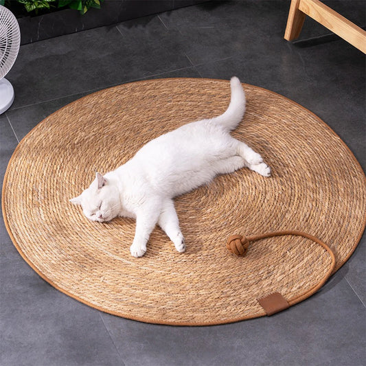 Cat Scratcher Rattan Mat Board Cat Scratch for Sharpen Nails Scraper Cats Tree Cat scratching post Sofa Mats