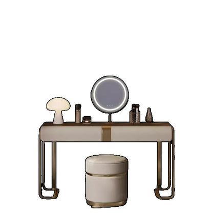 Bedroom Led Light Dressing Table Mirror Luxury Drawer European Dressing Table Girls Makeup