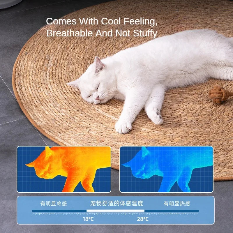 Cat Scratcher Rattan Mat Board Cat Scratch for Sharpen Nails Scraper Cats Tree Cat scratching post Sofa Mats