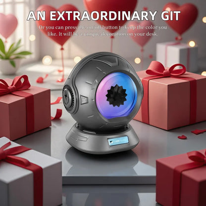 Dancing Ferrofluid Speaker with 2 Adjustable Modes and Colorful Lights
