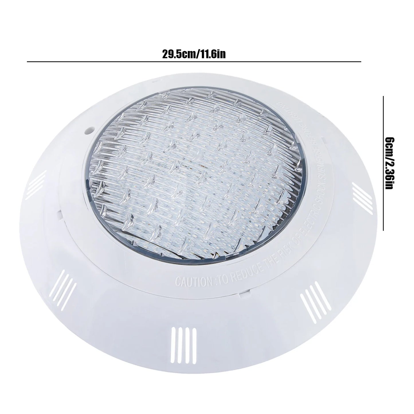 Pool Light 12V 36W Submersible Led Pool Light 7 Colors Changing Underwater RGB LED Pool Light IP68 Waterproof with Remote
