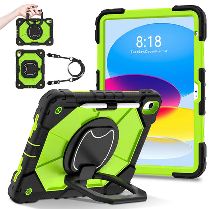Rugged Armor Kids Case For iPad 10th Air 5 4 10.9 Air 11 2025 13 2024 10.2 8th 9th 9.7 Generation Tablet Stand Shockproof Cover