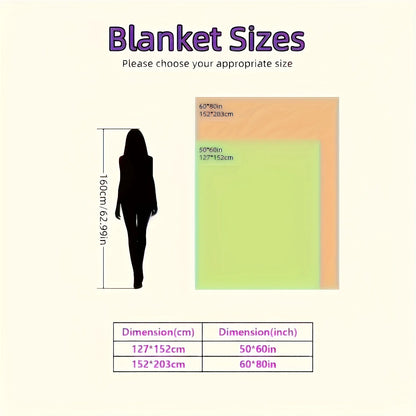 Sherpa Fleece Bed Blanket Twin Size Super Soft Fluffy Microfiber Couch Throw Velvet Double Reversible