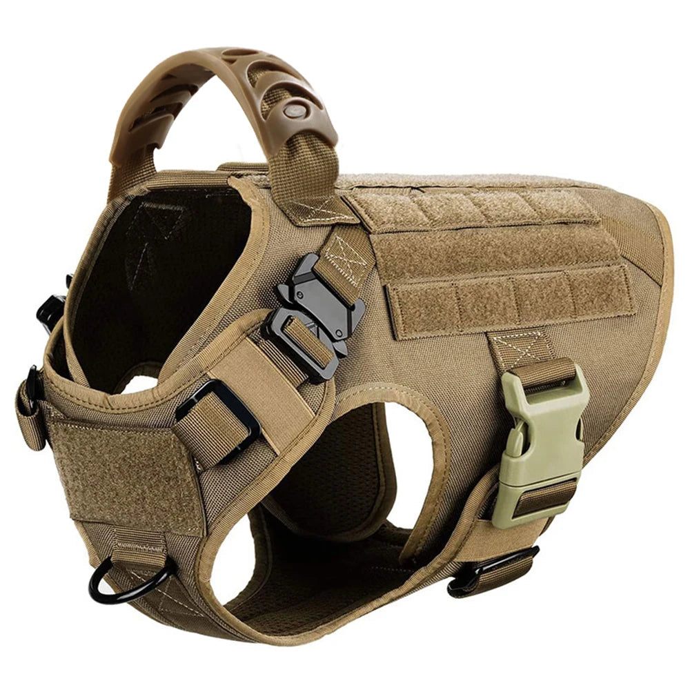 Large Dog Harness And Leash Set Pet Training Walking Vest Dog Harness And Collar For Medium Large Dogs