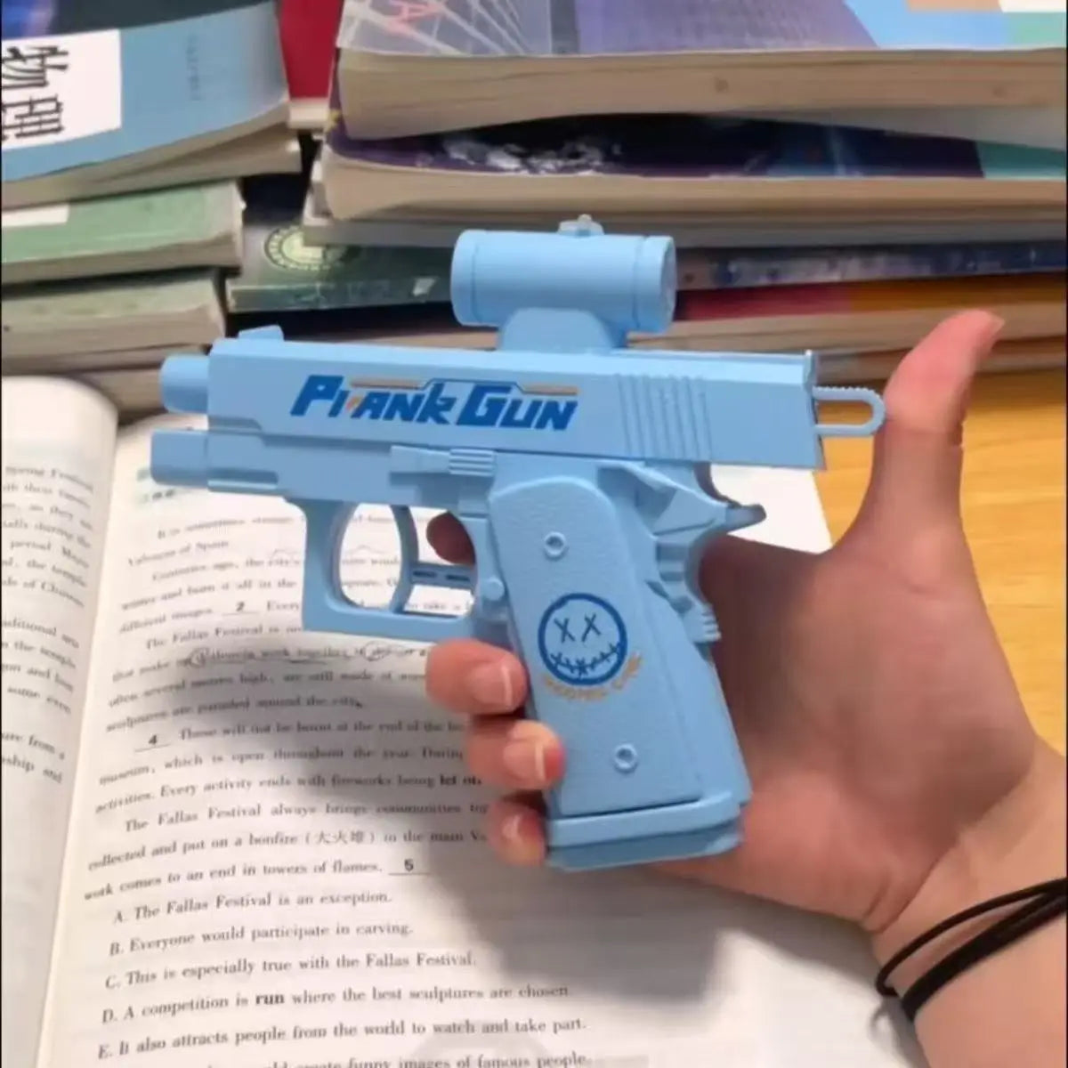 Double-Sided Reverse Water Gun - Summer Prank Toy,Mini Tactical Water Sprayer for Kids & Adults