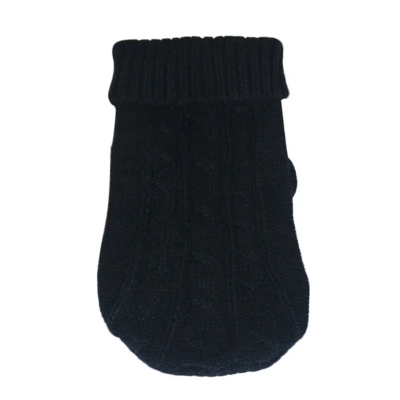 Dog Winter Clothes Knitted Pet Clothes For Small Medium Dogs Chihuahua Puppy Pet Sweater