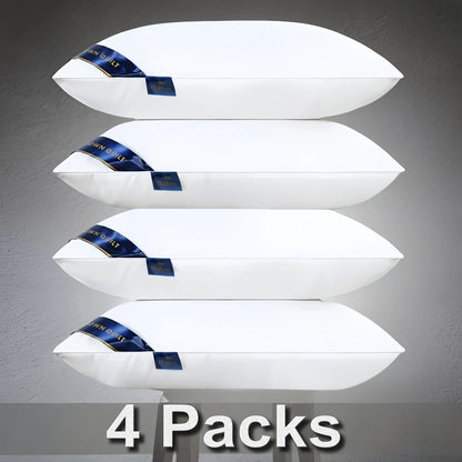 Wholesale Healthy Sleep Bed Sleeping Luxury Hotel Hilton Comfortable Leisure Pillow