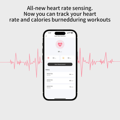 PRO 3 wireless Bluetooth earphones with heart rate monitoring, ANC noise cancelling microphone earbuds, stereo audio compatible