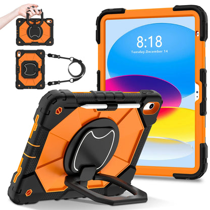 Rugged Armor Kids Case For iPad 10th Air 5 4 10.9 Air 11 2025 13 2024 10.2 8th 9th 9.7 Generation Tablet Stand Shockproof Cover