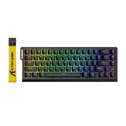 X68 HE Rapid Trigger Mechanical Gaming Keyboard 60% Wired with Adjustable Actuation, Hall Effect Magnetic Switch,8KH