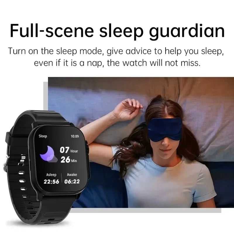 New Smartwatch Men 49mm Series 8 2.3"AMOLED Screen, Waterproof For Apple Watch IWO Ultra 8 Smart Watches 2025 Android