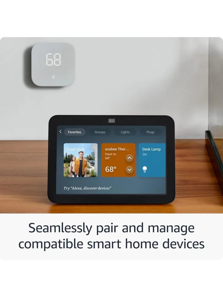 Amazon Echo Show 8, With Spatial Audio, Smart Home Hub, and Alexa