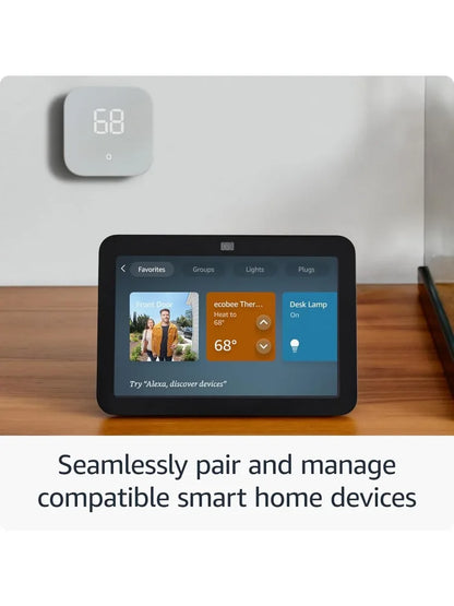 Amazon Echo Show 8, With Spatial Audio, Smart Home Hub, and Alexa
