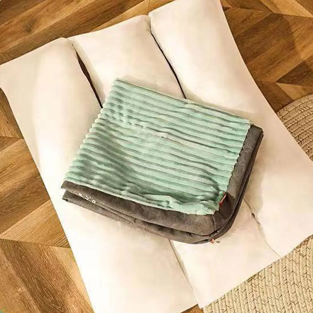 Dog Bed Kennel Extra Thickened Deluxe Dog Bed Kennel - Pet Bed, Anti-bite, Anti-dirt, Soft and Comfortable