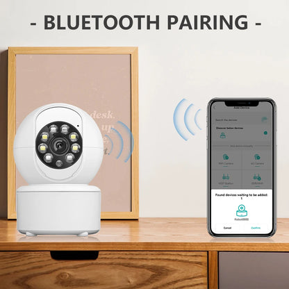 1080P wireless WIFI security camera home CCTV baby monitor full-color  night vision automatic tracking two-way audio