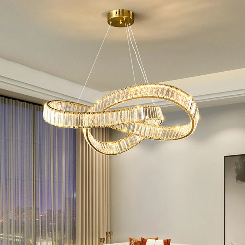 Nordic home decor, crystal chandeliers, living room, bedroom, and dining room chandeliers, ceiling lights, indoor lighting