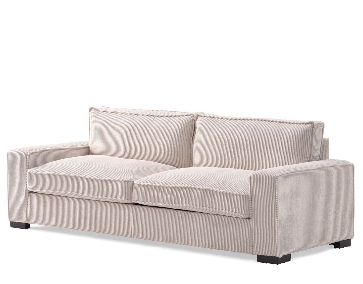 Luxe - Sofa With Sleek Design, Spacious And Comfortable 3 Seater Couch