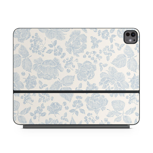 Peonies and Berries - Apple Magic Keyboard for iPad Skin