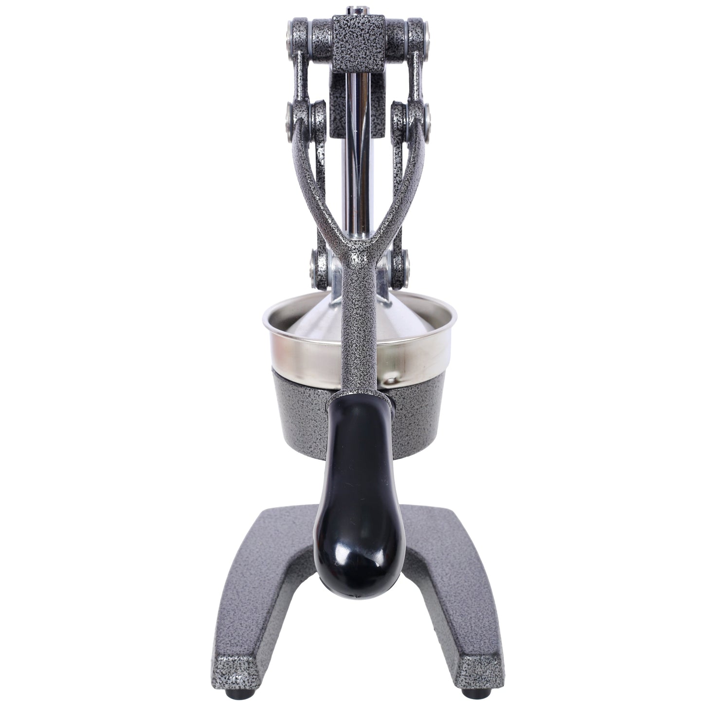 Cast Iron Citrus Juicer, Extra-Large Commercial Grade Manual Hand Press , Heavy Duty Countertop Squeezer for Fresh Orange Juice ,grey color