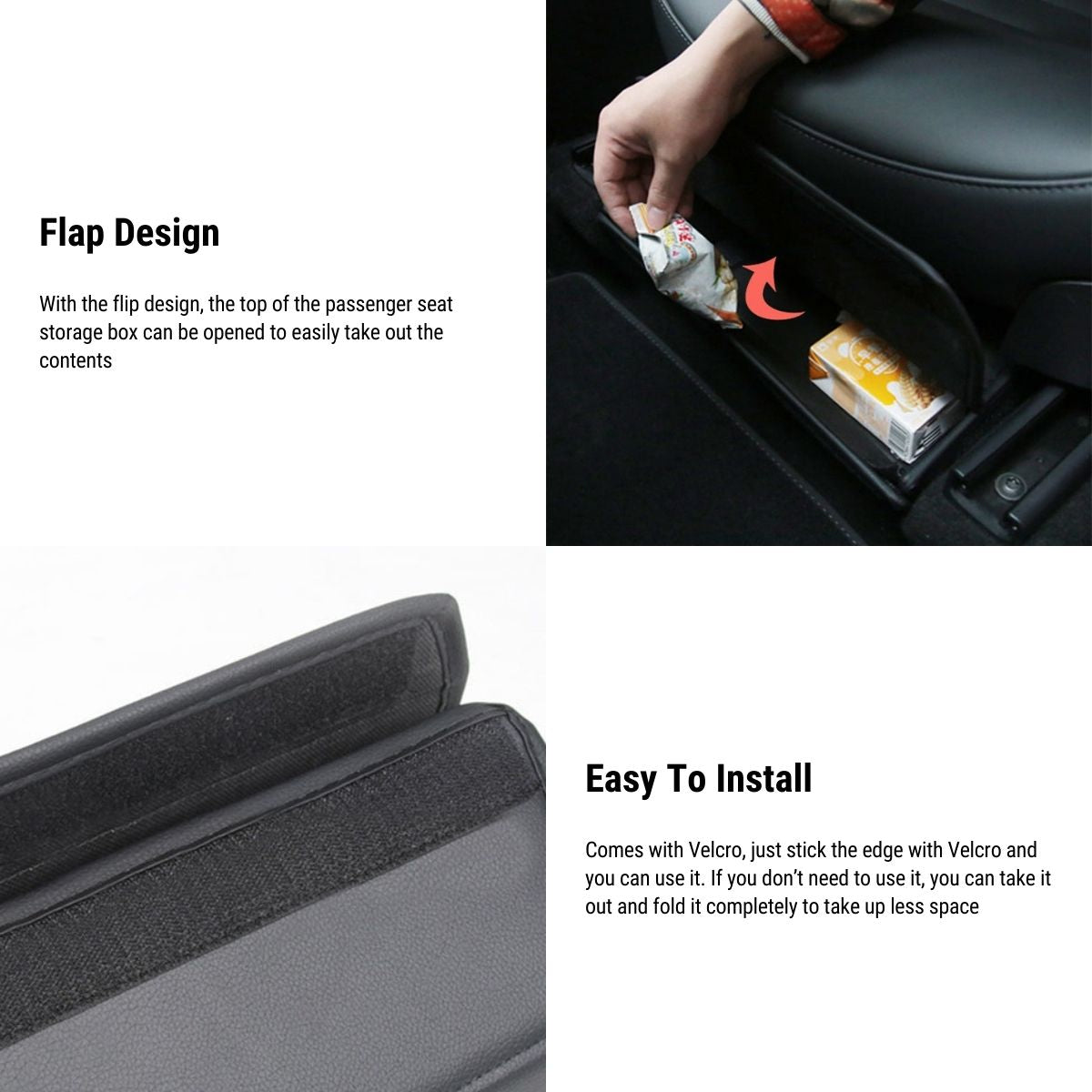 Under Seat Storage Box Organizer for Model Y
