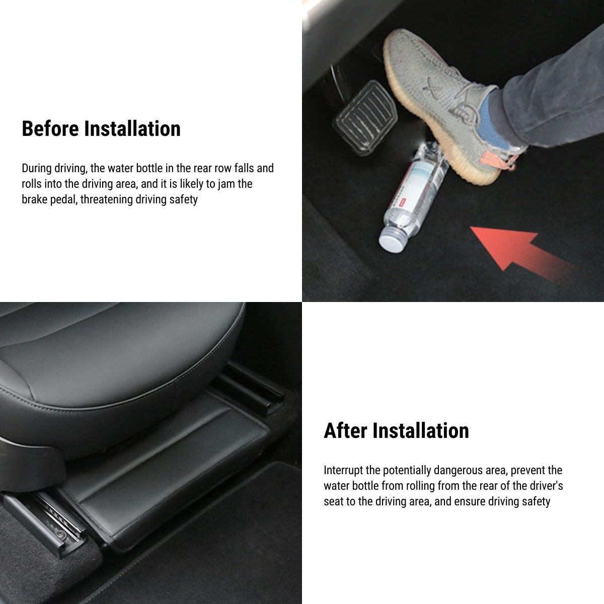 Under Seat Storage Box Organizer for Model Y