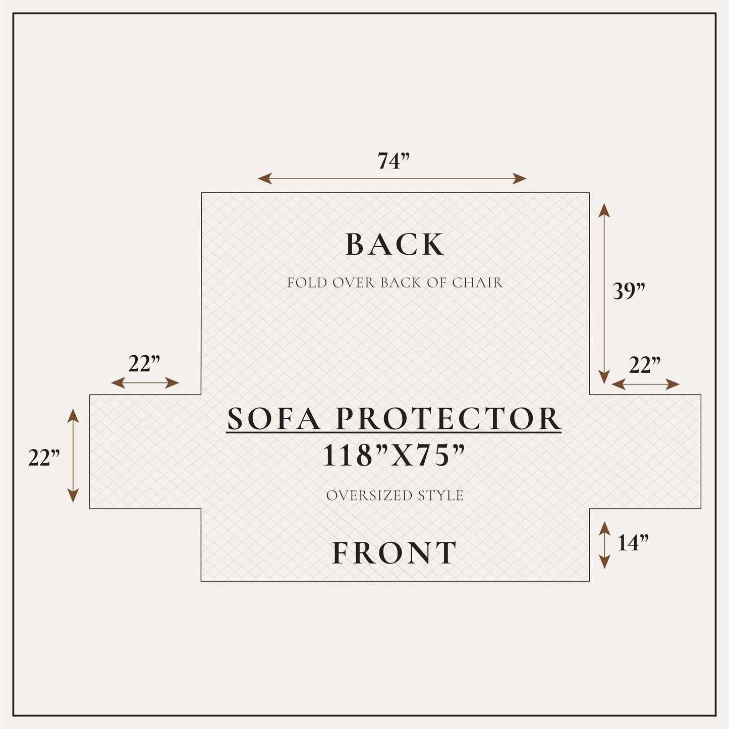 Reversible Furniture Protector - Langdon Collection