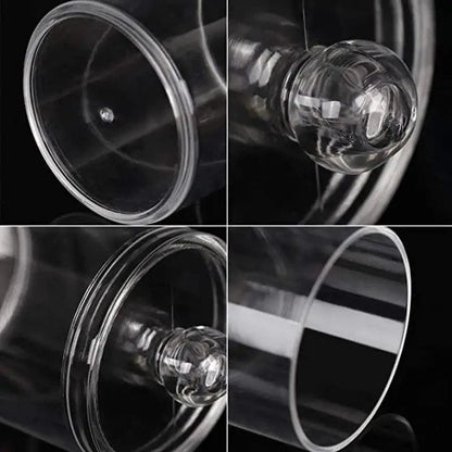 Portable 2pcs Cosmetics Storage Box Makeup Organizer Bathroom Jar Cotton Swab Cotton Pad Jewelry Round Plastic Box Storage Container